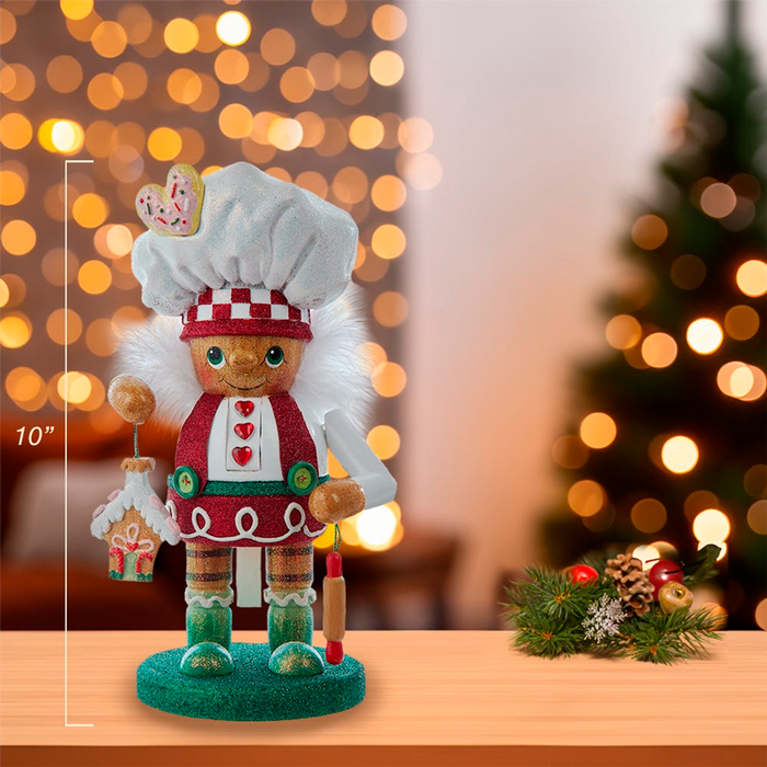 10 Hollywood Nutcrackers™ Gingerbread Baker Boy Nutcracker - The Well Appointed House