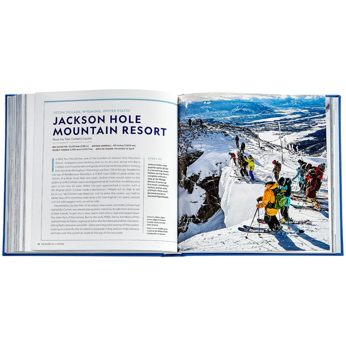 100 Slopes of a Lifetime The World's Ultimate Ski and Snowboard Destinations - The Well Appointed House
