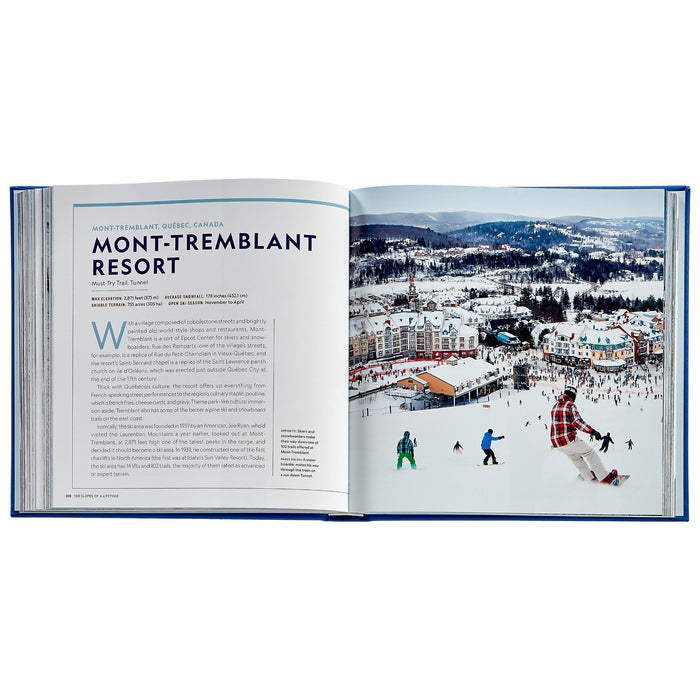 100 Slopes of a Lifetime The World's Ultimate Ski and Snowboard Destinations - The Well Appointed House