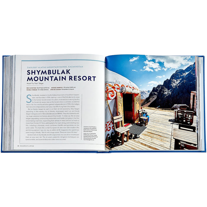 100 Slopes of a Lifetime The World's Ultimate Ski and Snowboard Destinations - The Well Appointed House