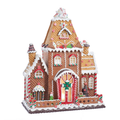 16" Fancy Clay Dough Gingerbread House - The Well Appointed House