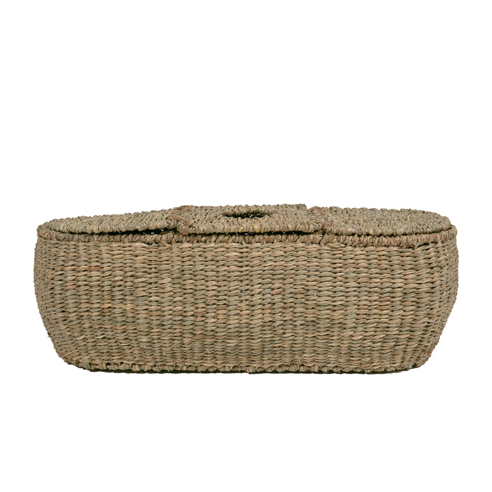 3 Part Tissue Basket in Seagrass - The Well Appointed House