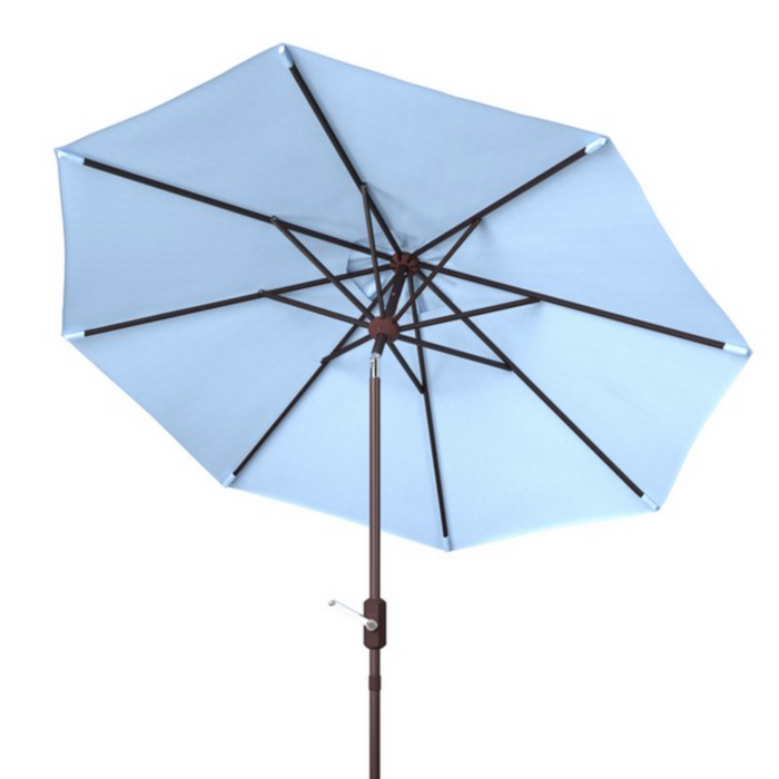 9 Ft Ortega UV-Protected Auto Tilt Crank Umbrella - The Well Appointed House