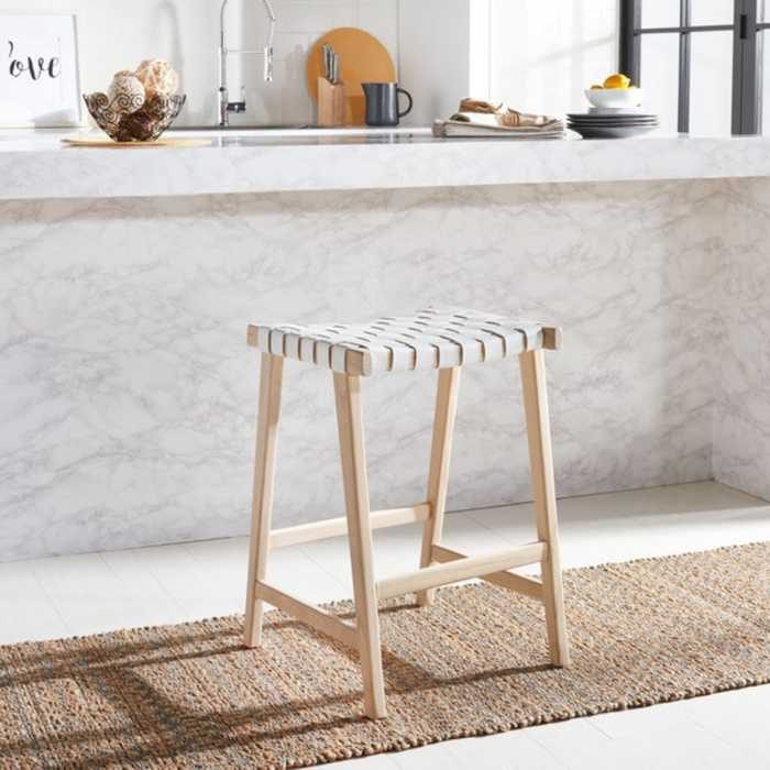 Abreu Rectangle Counter Stool - The Well Appointed House
