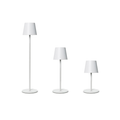 Adjustable Height White LED Cordless Table Lamp - The Well Appointed House