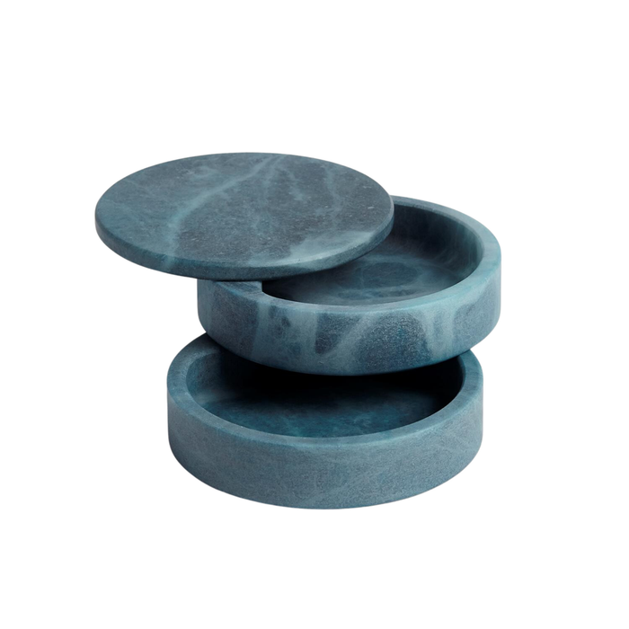 Alabaster Swivel Box - The Well Appointed House