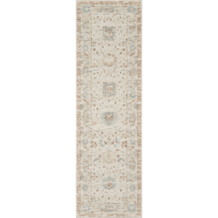 Ana Beige Wool Area Rug - The Well Appointed House