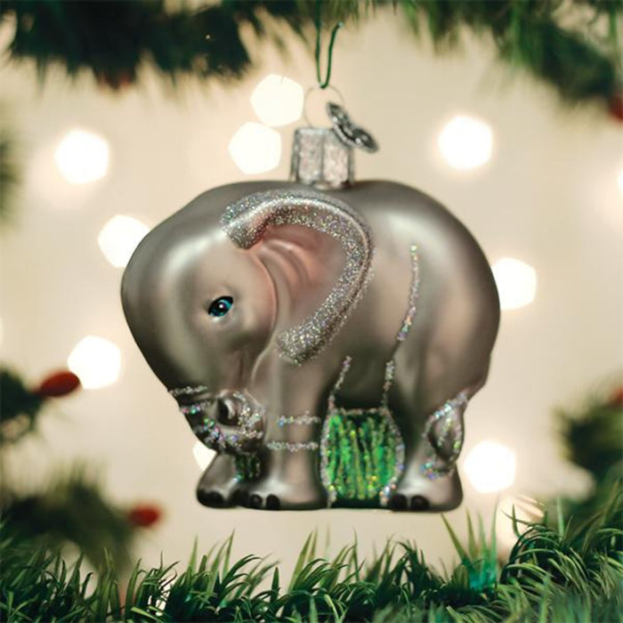 Baby Elephant Ornament - The Well Appointed House
