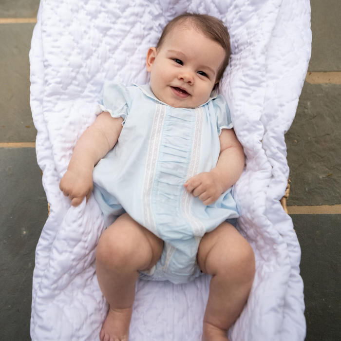 Baby Pleats Cotton Bubble - The Well Appointed House