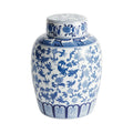 Barclay Butera Dynasty Blossom Lidded Jar - The Well Appointed House
