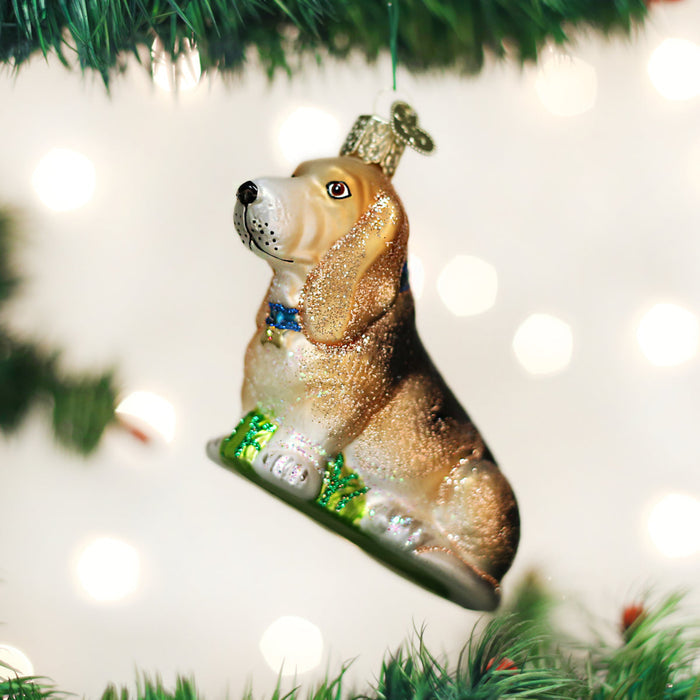 Basset Hound Ornament - The Well Appointed House