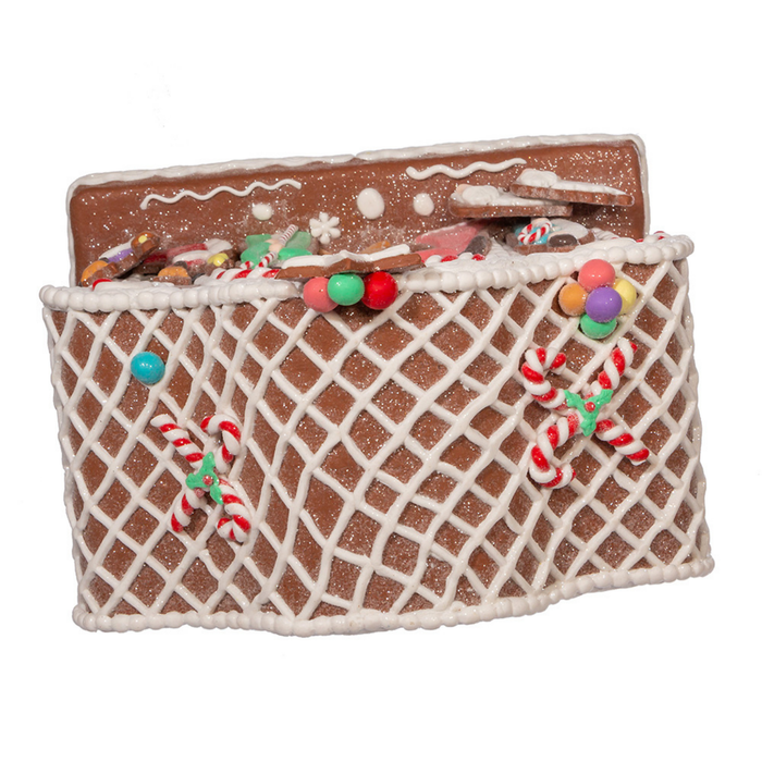 Battery-Operated Light Up Nativity Gingerbread House - The Well Appointed House