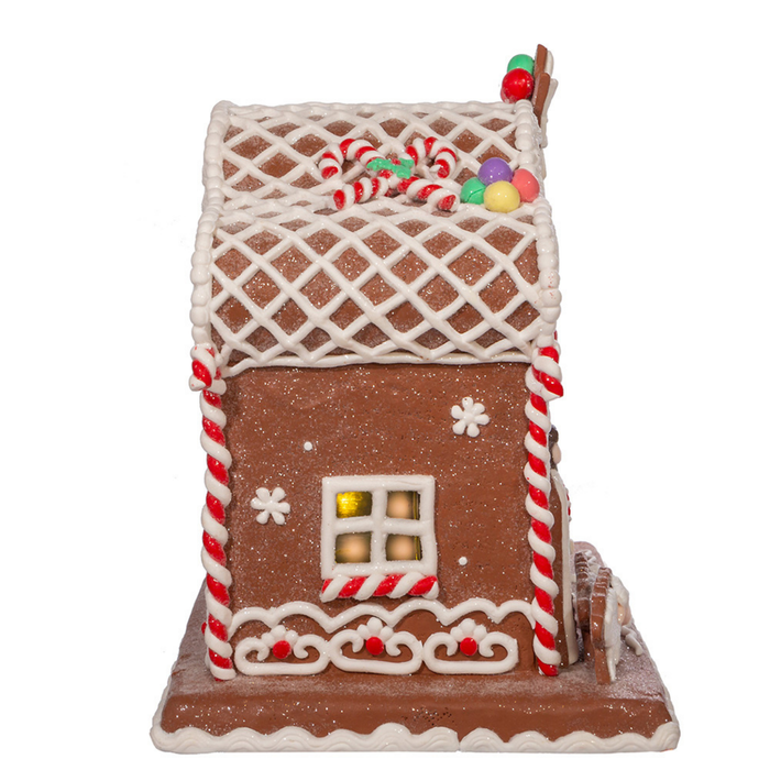 Battery-Operated Light Up Nativity Gingerbread House - The Well Appointed House