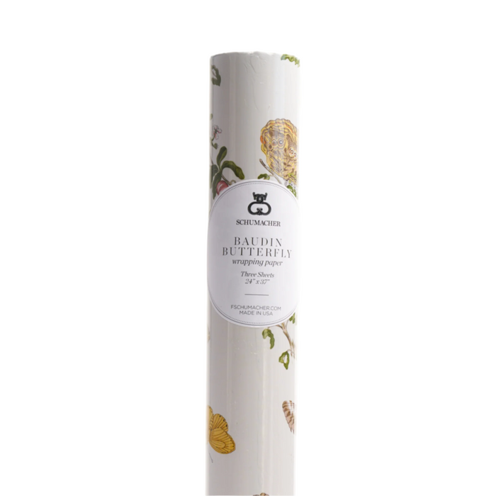 Baudin Butterfly Wrapping Paper - The Well-Appointed House