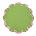 Bettina Placemat - Green & Pink, Set of 4 - The Well Appointed House