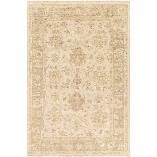 Biscayne Beige Wool Fringe Rug, Available in a Variety of Sizes - Rugs - The Well Appointed House