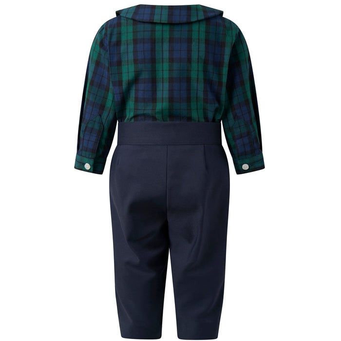 Blackwatch Plaid Shirt & Trousers Set - The Well Appointed House