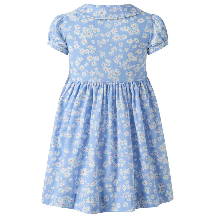 Blue Daisy Button-Front Dress - The Well Appointed House