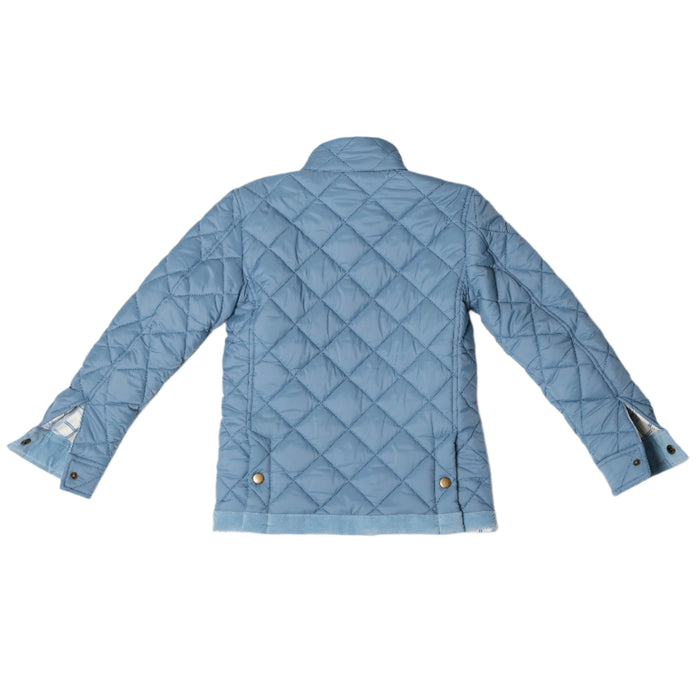 Bradley Barn Jacket in Bay Tree Blue - The Well Appointed House