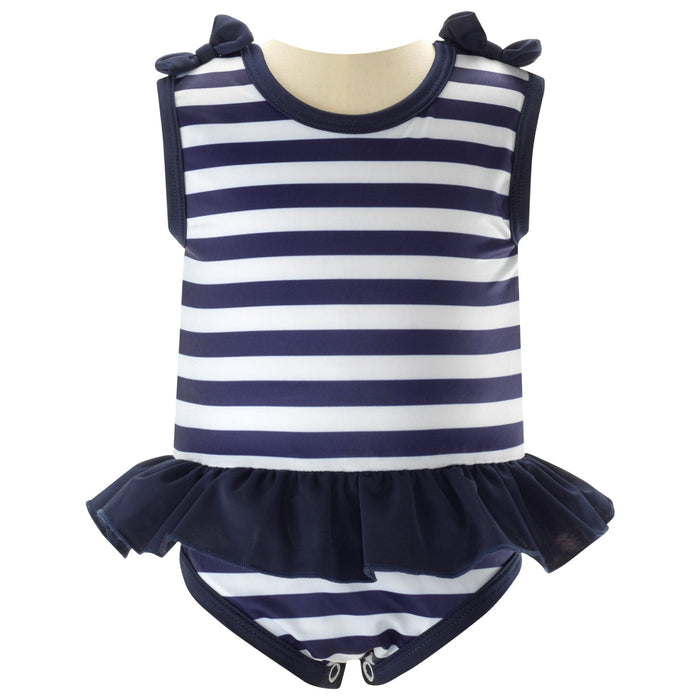 Breton Lycra Ruffle Swimsuit - The Well Appointed House