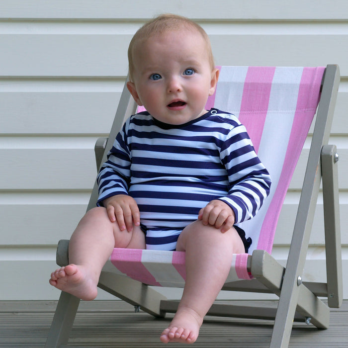Breton Stripe Frill Rashguard - The Well Appointed House