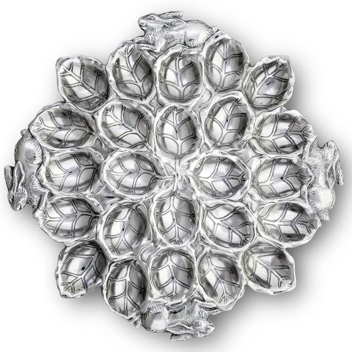 Bunny Deviled Egg Holder Large - The Well Appointed House