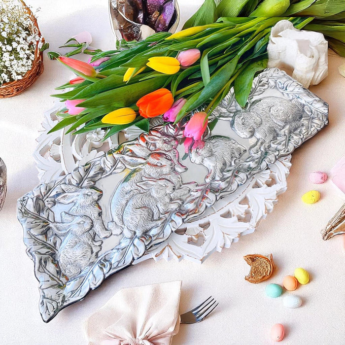 Bunny Oblong Tray - The Well Appointed House