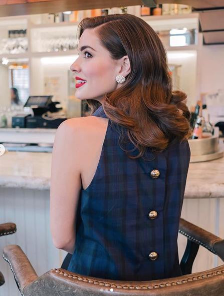 Button Earrings