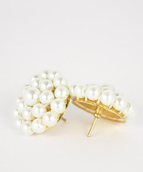 Button Earrings