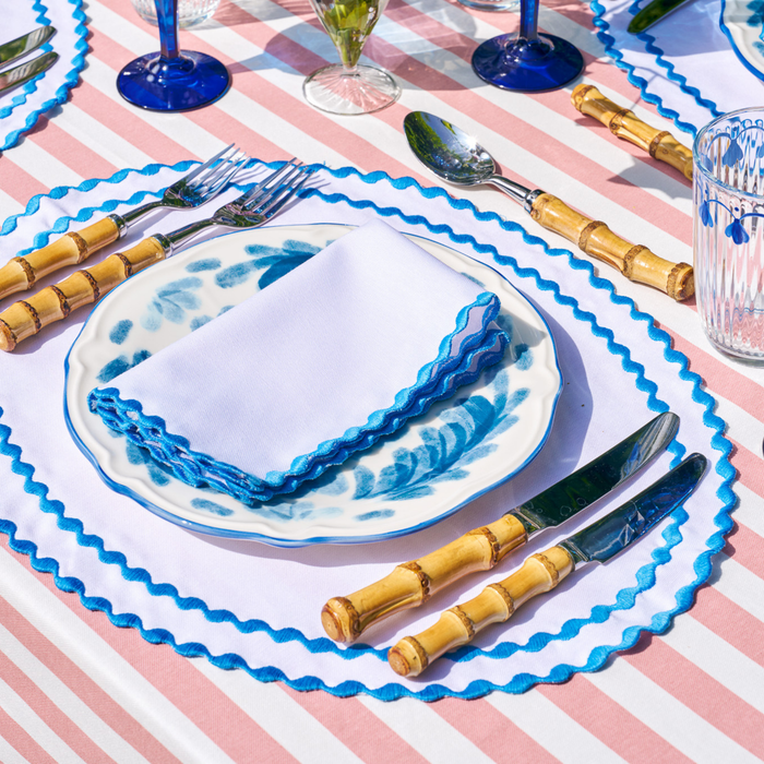 Callie Striped Tablecloth - The Well Appointed House