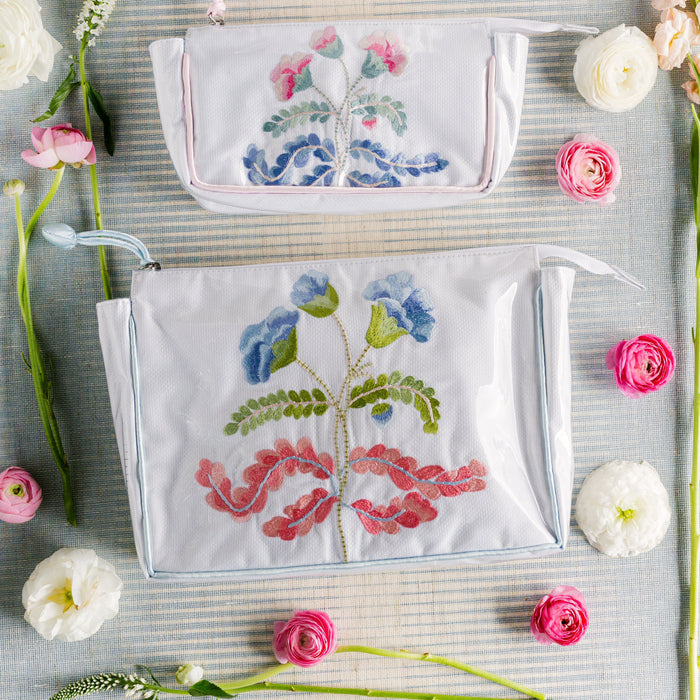 Carnation Large Makeup Bag - The Well Appointed House