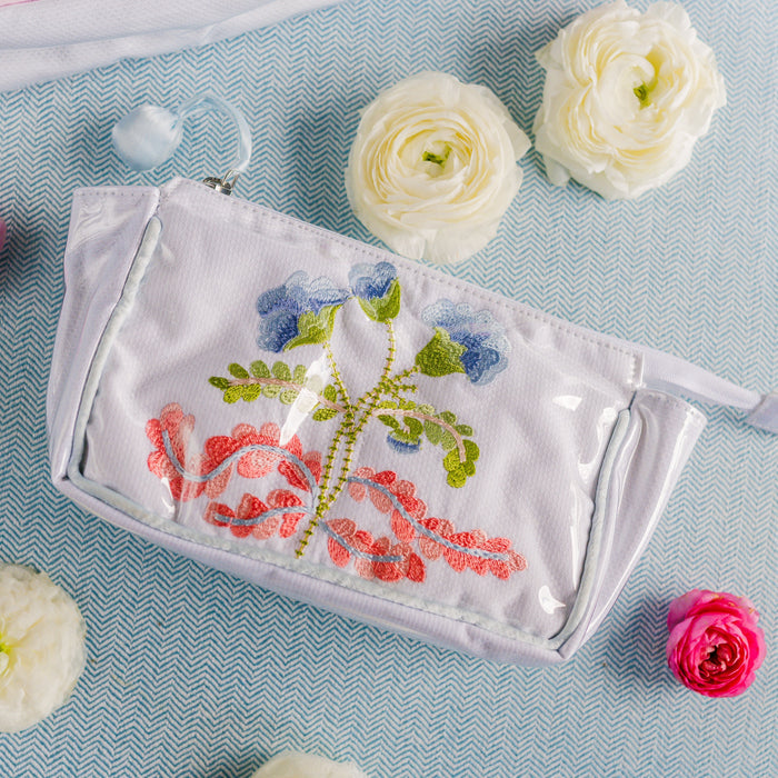 Carnation Small Makeup Bag - The Well Appointed House