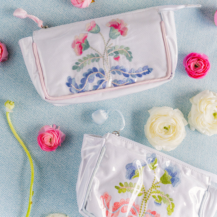 Carnation Small Makeup Bag - The Well Appointed House