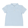 Carter Polo in Bailey's Bay Blue - The Well Appointed House