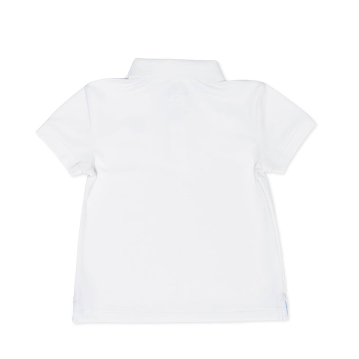 Carter Polo in Classic White - The Well Appointed House