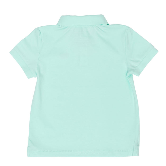 Carter Polo in Mid Ocean Mint - The Well Appointed House
