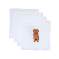 Embroidered Cavapoo Cocktail Napkins - The Well Appointed House