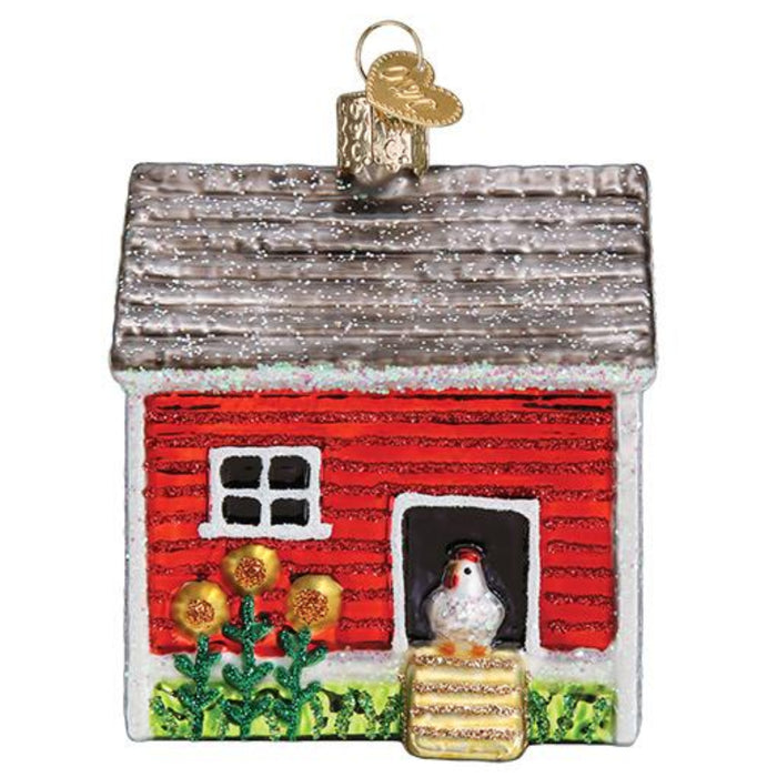 Chicken Coop Ornament - The Well Appointed House