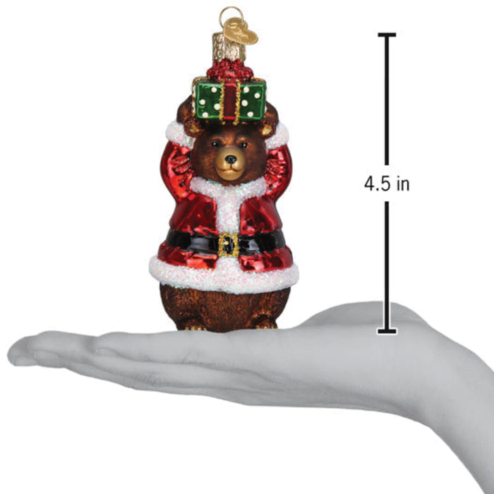 Christmas Bear Ornament - The Well Appointed House