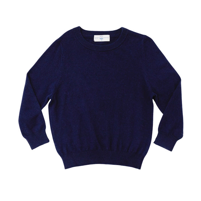Christopher Crewneck in Narragansett Navy - The Well Appointed House