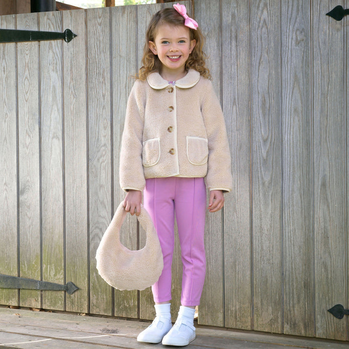 Cream Shearling Jacket - The Well Appointed House