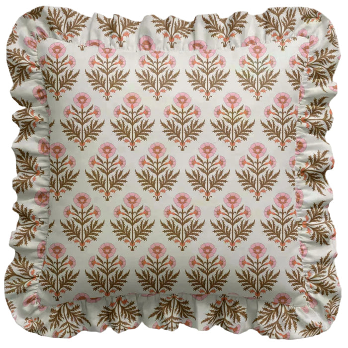 Dandelion Ruffled Pillow  - The Well Appointed House