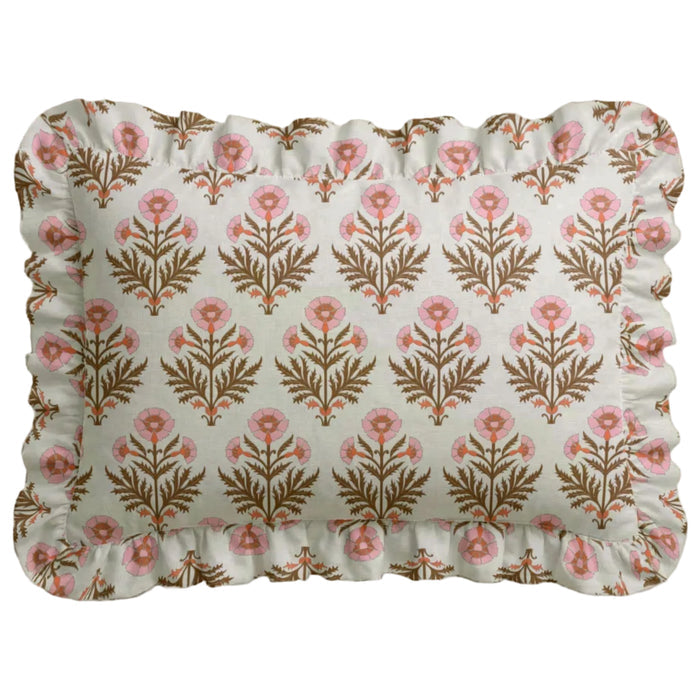 Dandelion Ruffled Pillow - The Well Appointed House