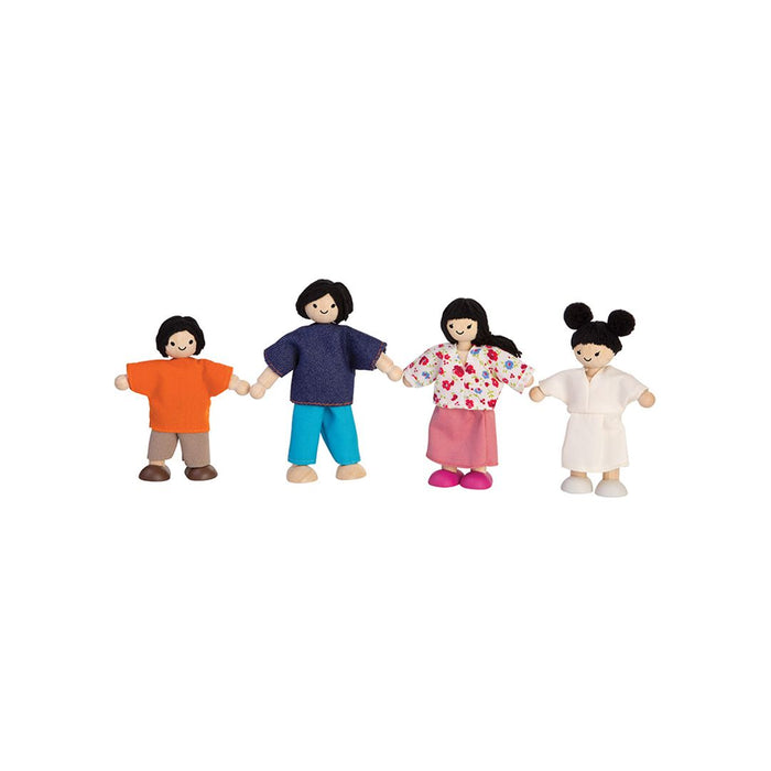 Doll Family - Fair Skin Tone Wooden Kids Toy - The Well Appointed House