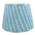 Ellipse Printed Lampshade in Aqua- The Well Appointed House