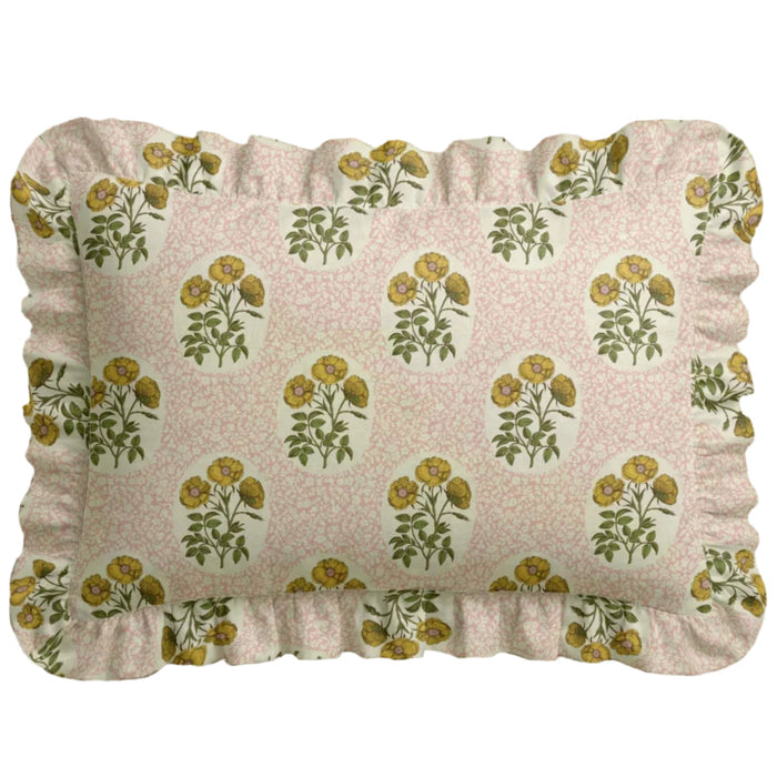 Eloise Ruffled Pillow - The Well Appointed House