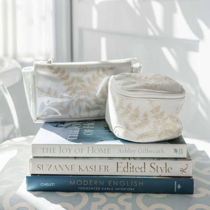 Fern Small Makeup Bag - The Well Appointed House