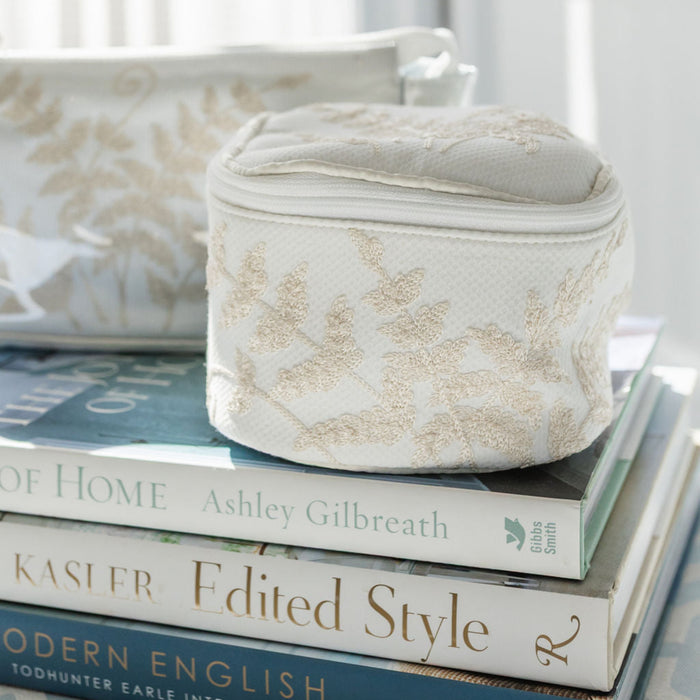 Fern Small Makeup Bag - The Well Appointed House