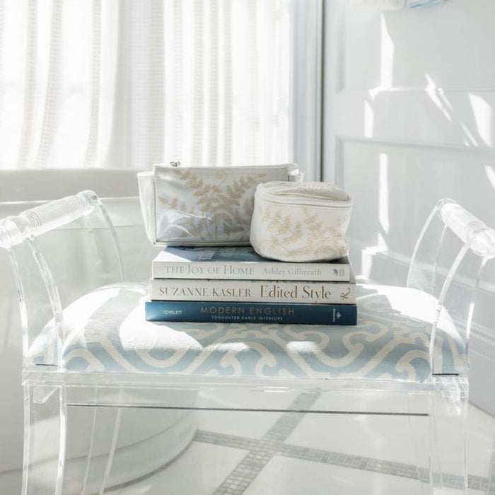 Fern Small Makeup Bag - The Well Appointed House