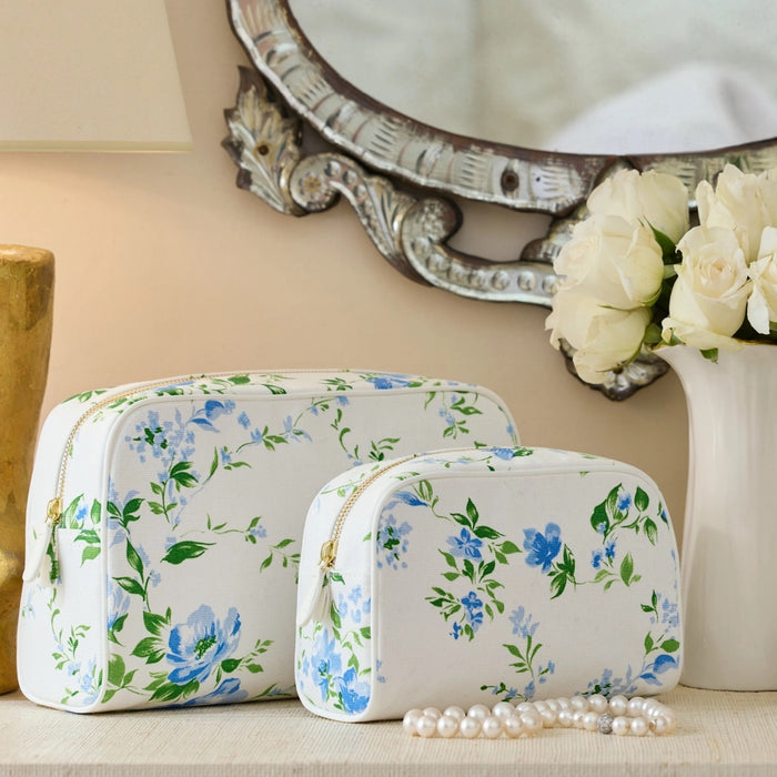 Fleurs Du Vent Large Beauty Bag - The Well Appointed House